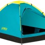 Bestway Cool Dome 2 Zelt für 2 Personen in Türkis und Gelb. Camping Zubehör.