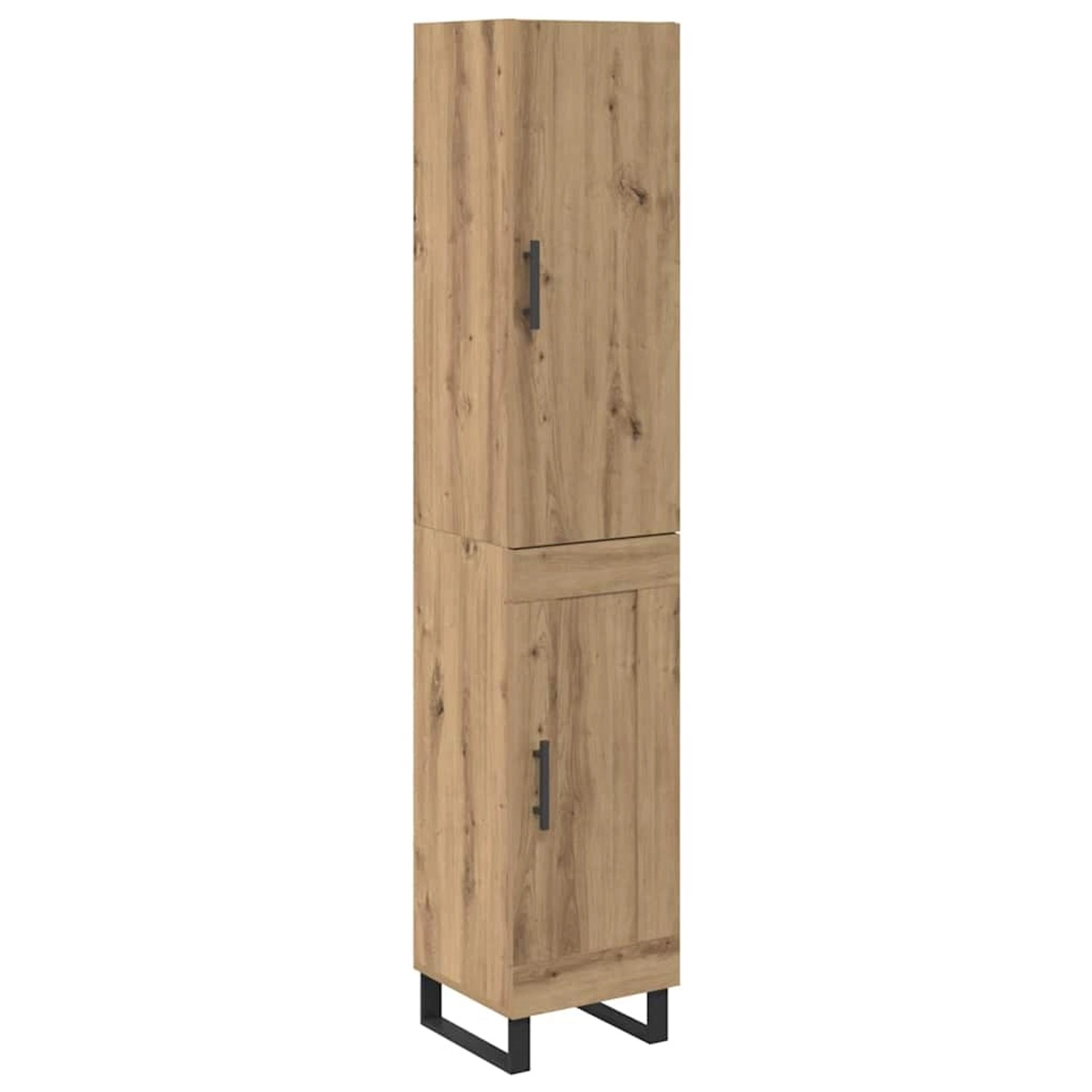 vidaXL Highboard Artisan-Eiche 34,5 x 34 x 180 cm Holzwerkstoff 3415838 günstig online kaufen