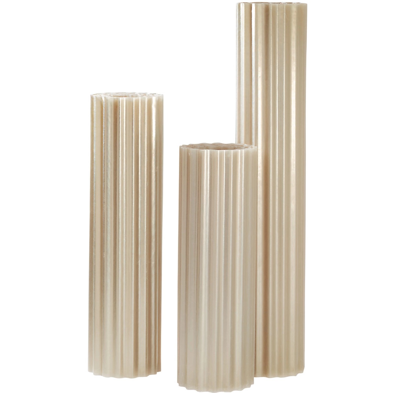 Polyesterwellbahn 76/18 Natur, 80 cm breit, für Bedachung und Wandverkleidung.