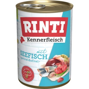 Rinti Hunde-Nassfutter Kennerfleisch Seefisch 400 g