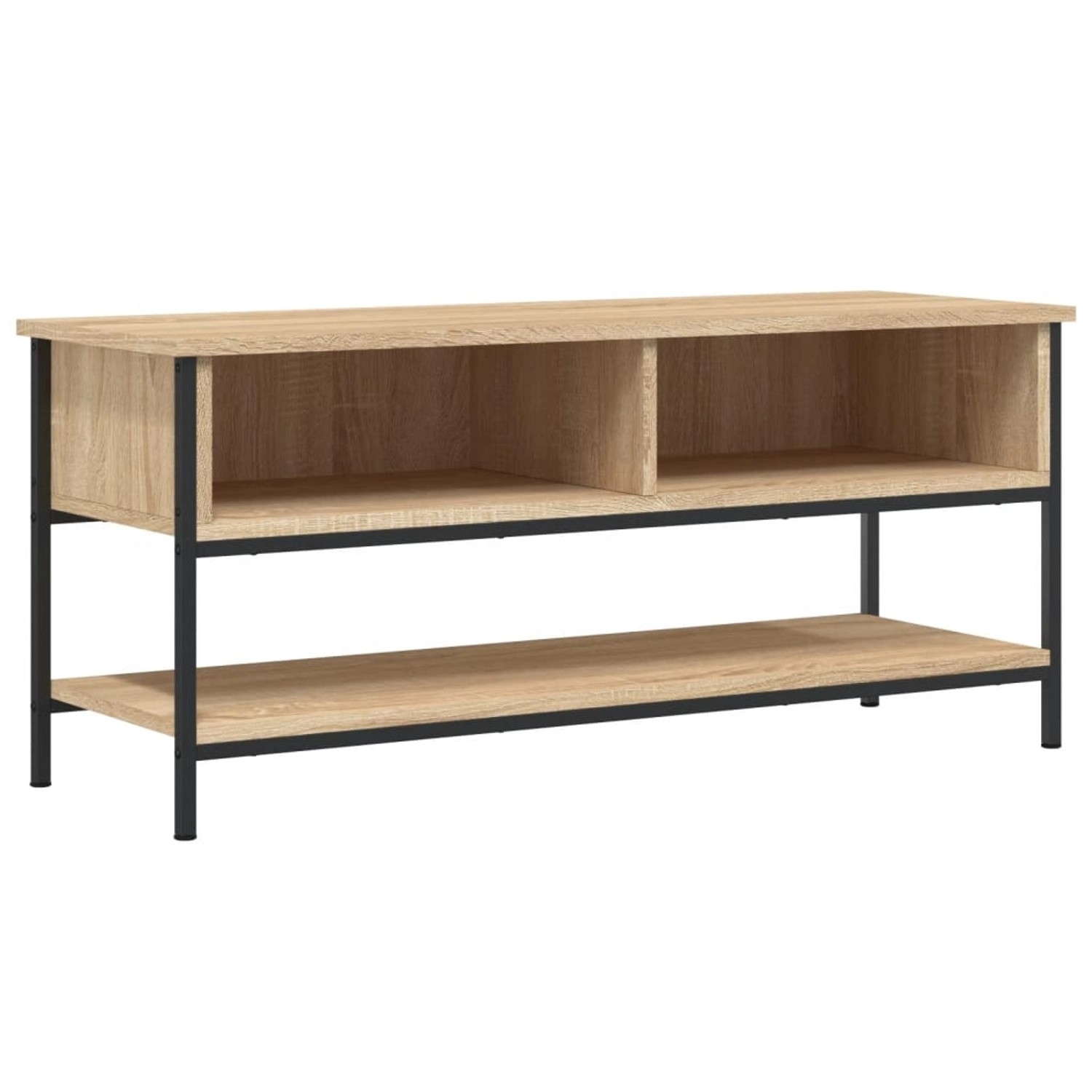 VidaXL TV-Schrank Sonoma-Eiche 100x35x45 cm Holzwerkstoff günstig online kaufen