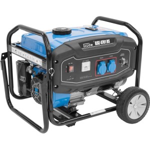 Güde Stromerzeuger GSE 4701 RS Benzin mit 2x 230V Anschlüssen und klappbarem Griff.
