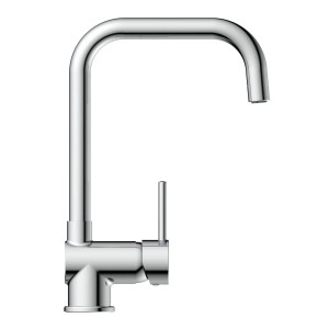 Eisl Spültischarmatur Futura Niederdruck, Chrom, mit schwenkbarem Auslauf.