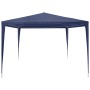 Blaues Partyzelt 3x3m von vidaXL, ideal für Gartenpartys und als Sonnenschutz.