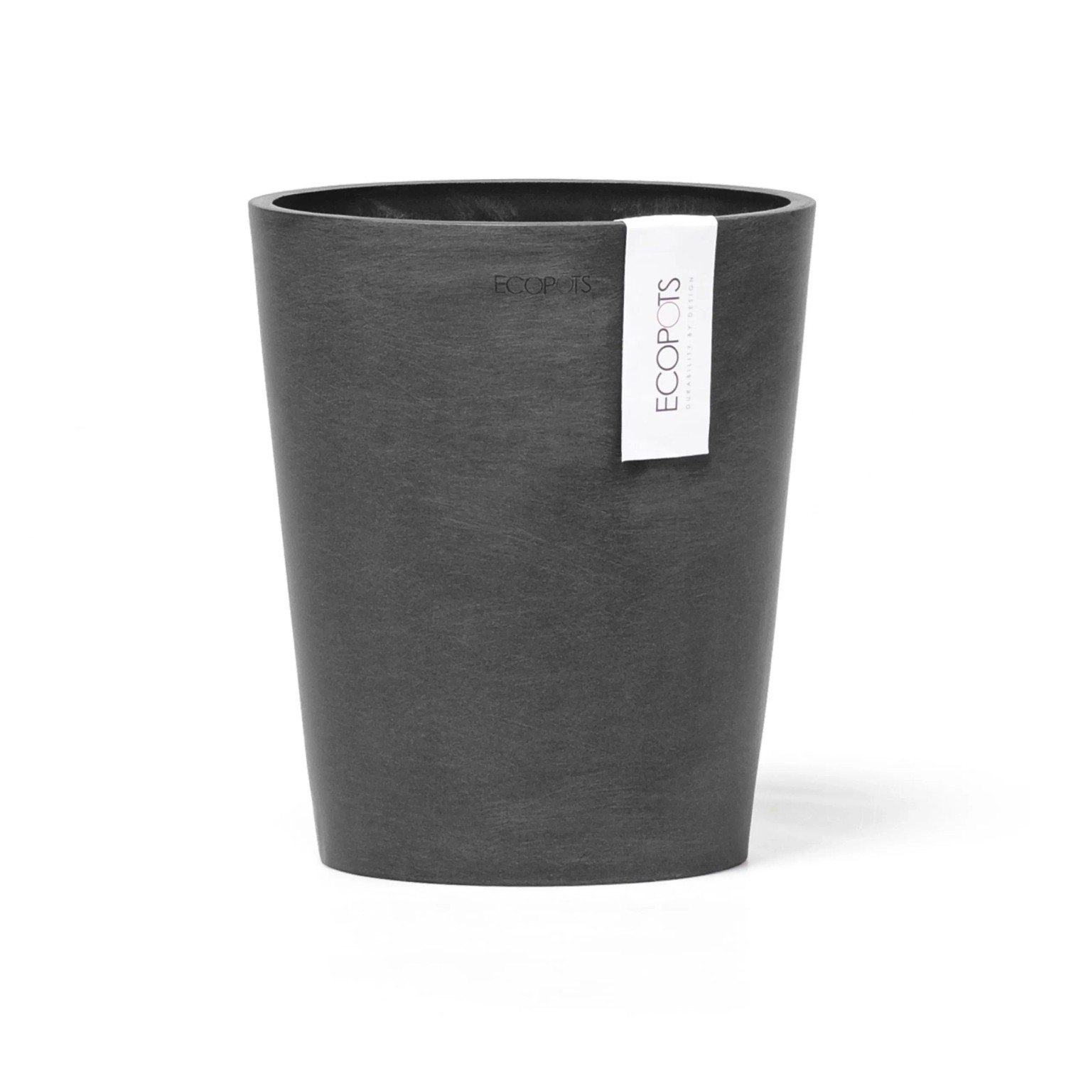 Ecopots Pflanztopf Morinda Dunkelgrau 17 cm x 19,2 cm günstig online kaufen