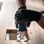 Bosch Expert Stichsäge mit T308BP Sägeblatt schneidet Holz. Präzise Schnitte für Holz.