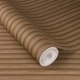 Schöner Wohnen Vliestapete Akustikpaneele in Braun mit Holzoptik, Rollenmaß 0,53x10,05m.