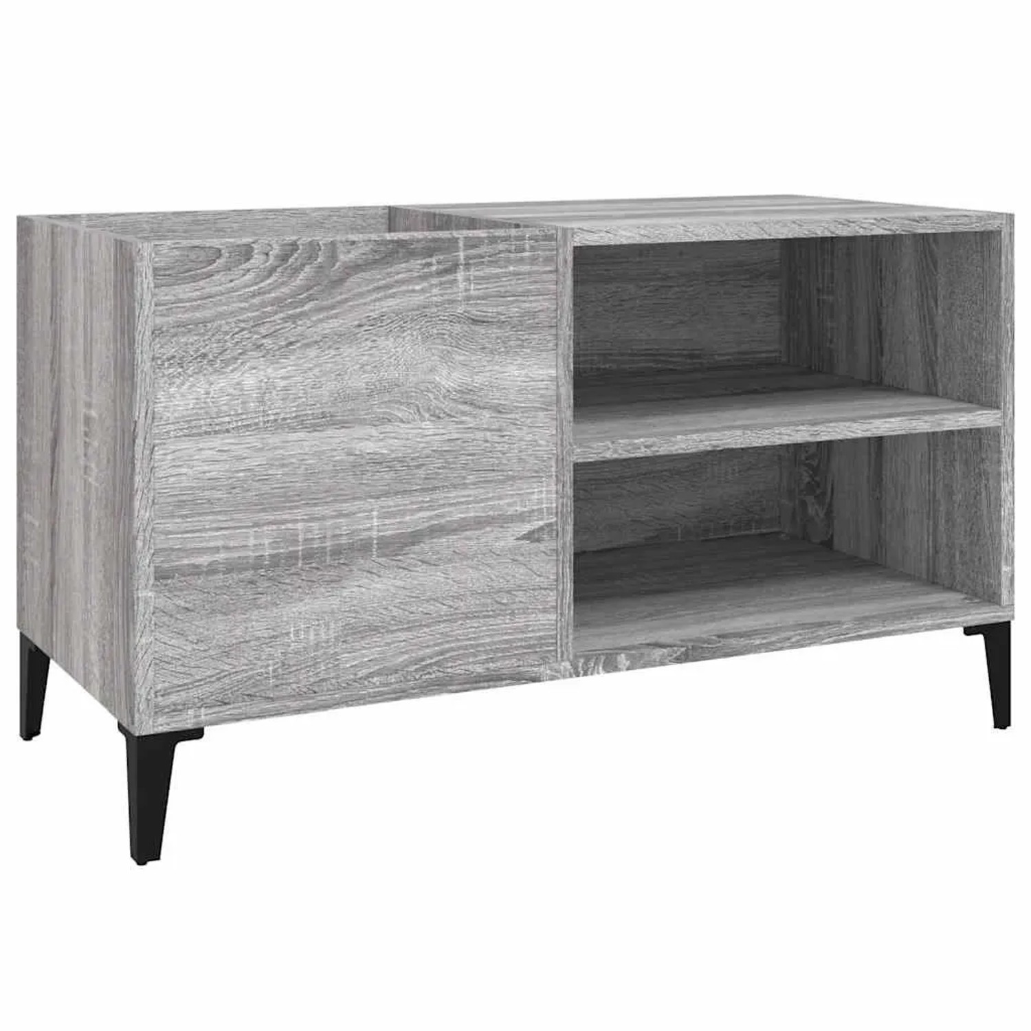 vidaXL Plattenschrank Grau Sonoma 84,5x38x48 cm Holzwerkstoff 831955