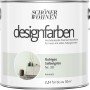 Farbeimer Schöner Wohnen Designfarben Ruhiges Salbeigrün, matte Bunte Wandfarbe für Innen, 2,5 l.