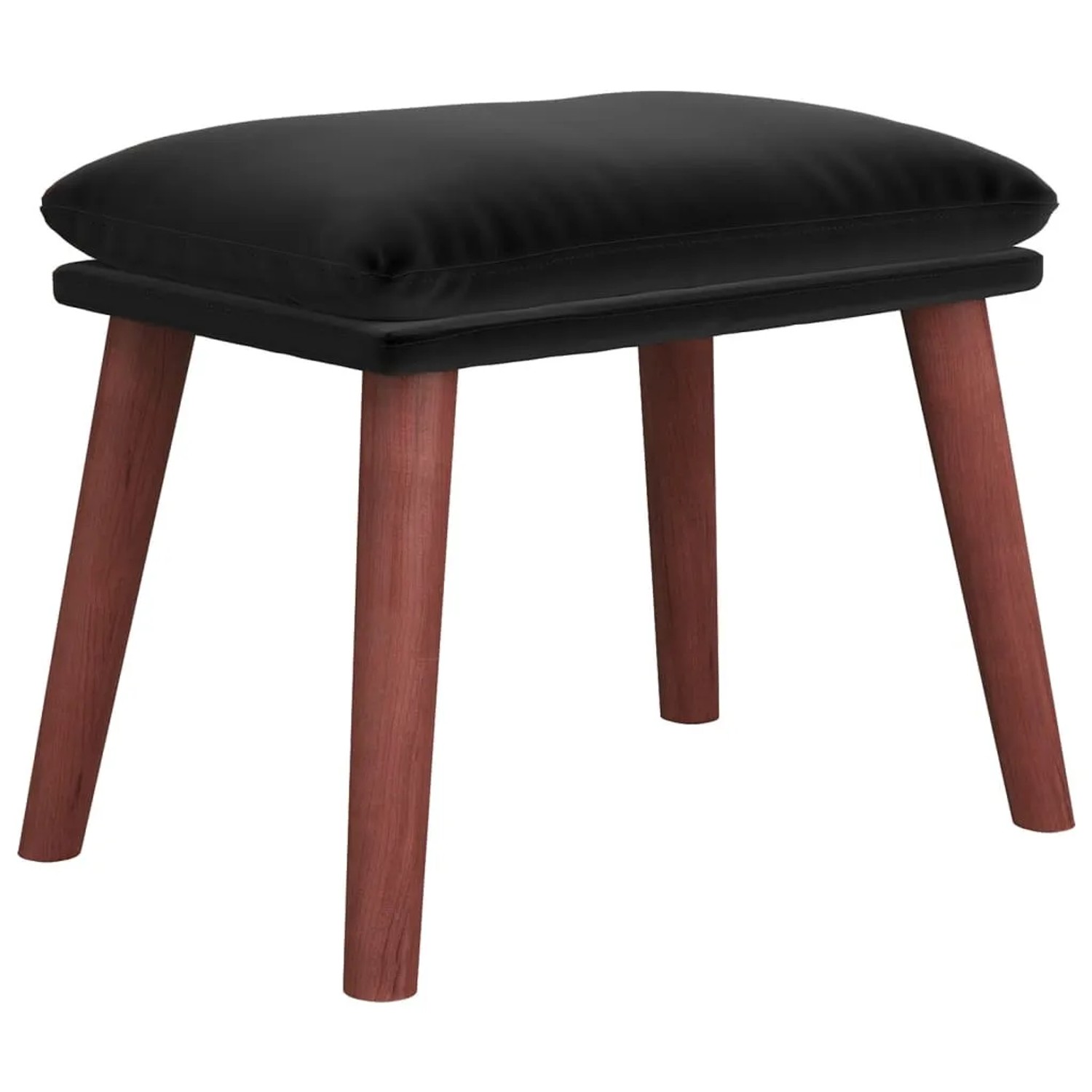 vidaXL Fußhocker Schwarz 45x29,5x39 cm Samt Modell 2