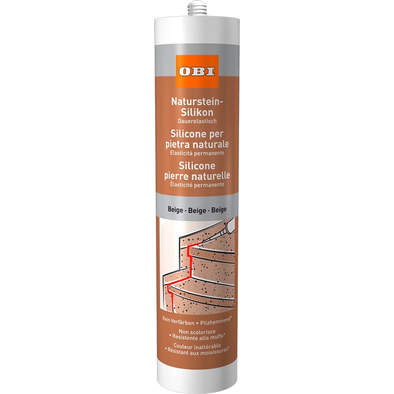 OBI Naturstein-Silikon Beige 310 ml