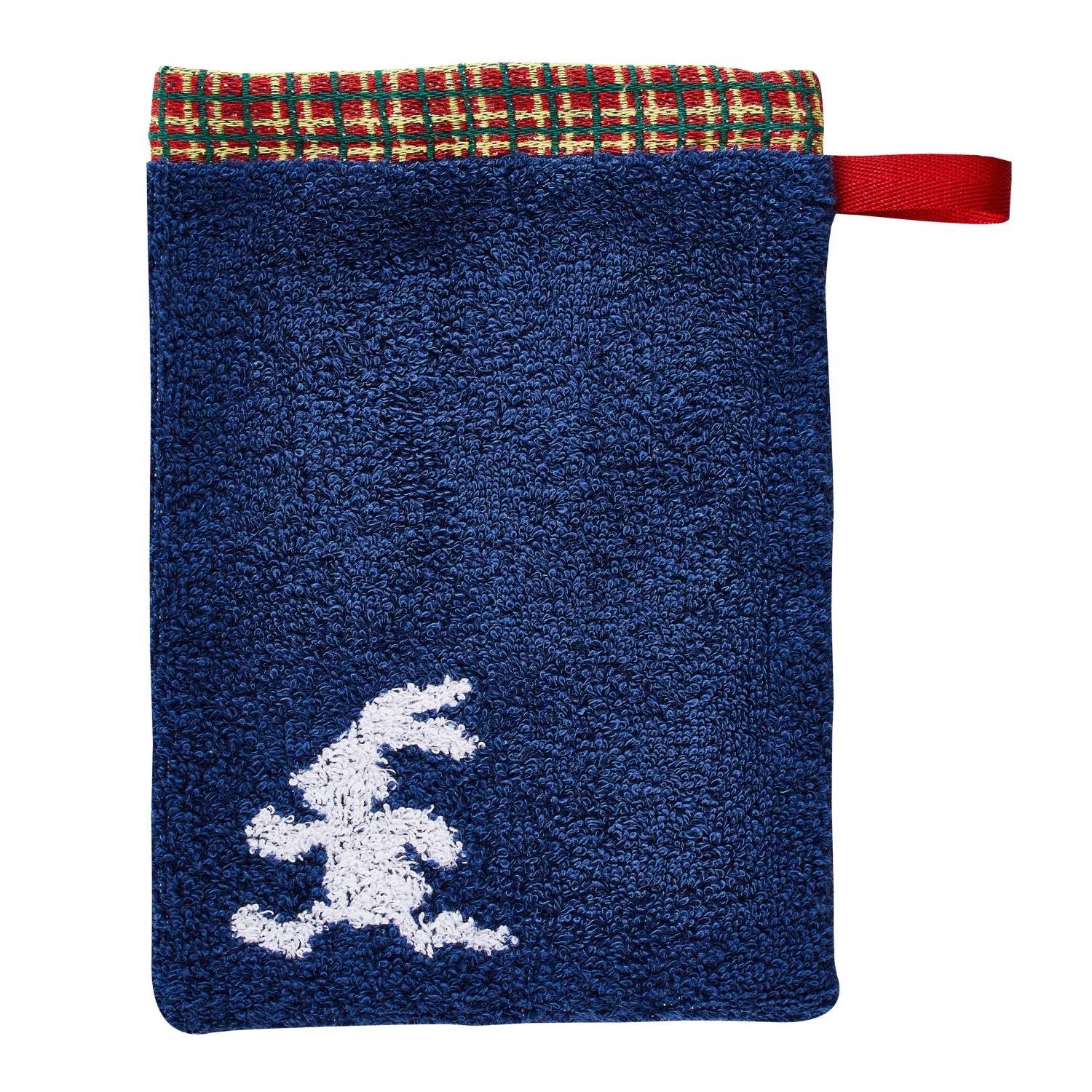 Thumbnail - Dyckhoff Waschhandschuh Hase Felix Blau 16 x 21 cm