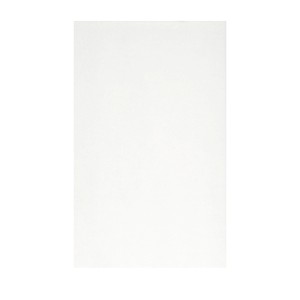 Weiße Kronoflooring Paneele mit Holzstruktur für Wand und Decke.