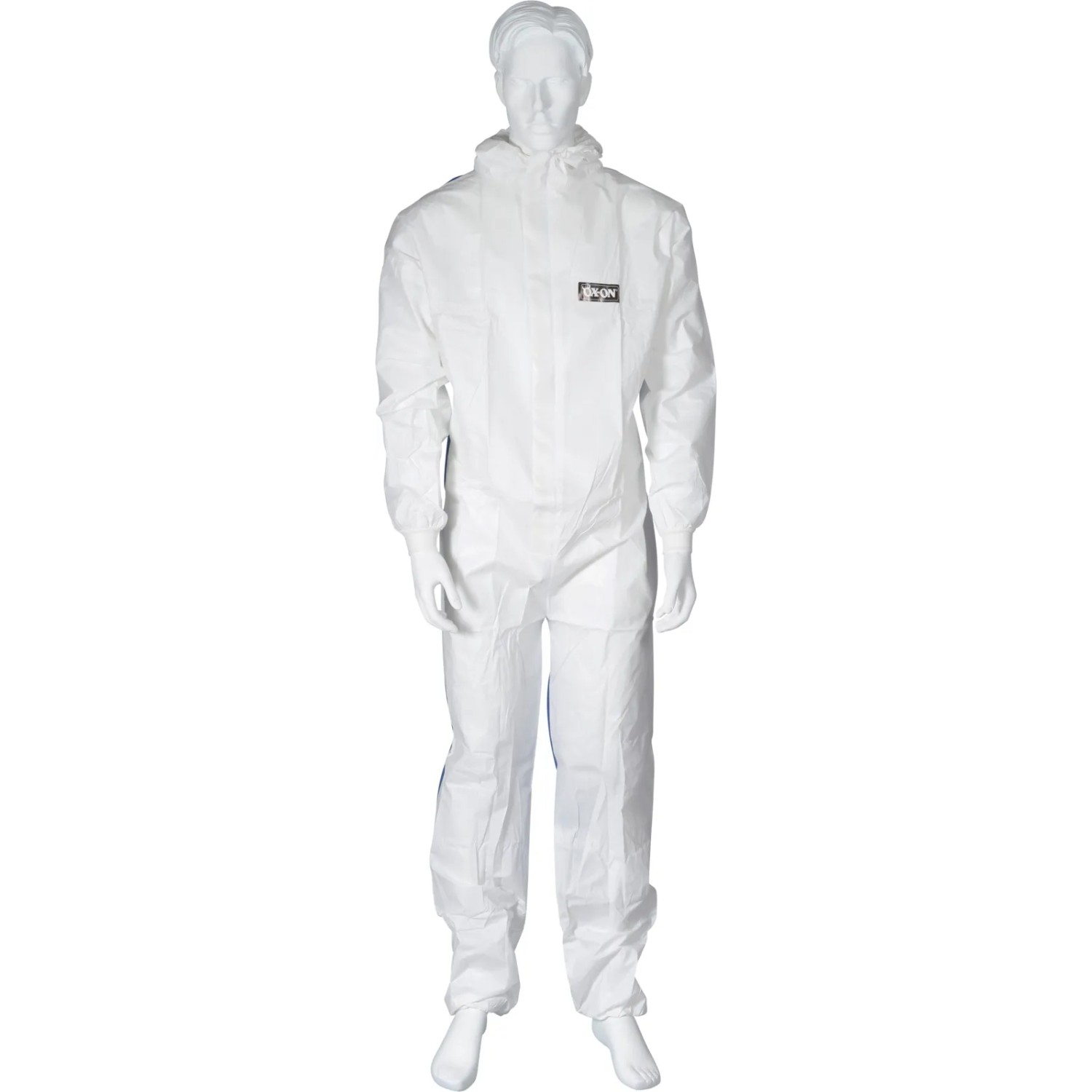 Strahlmaxe Sandstrahloverall Größe 54/56 L - Weißer Arbeitsoverall Für Sandstrahlarbeiten