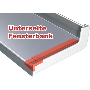 Sarei Butylband-Set für Fensterbänke: Dichtband und Kopfdichtungen für schlagregendichte Abdichtung.