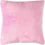 Bestlivings Dekokissen, rosa Kuschelkissenbezug 45x45 cm für Sofa oder Sessel.