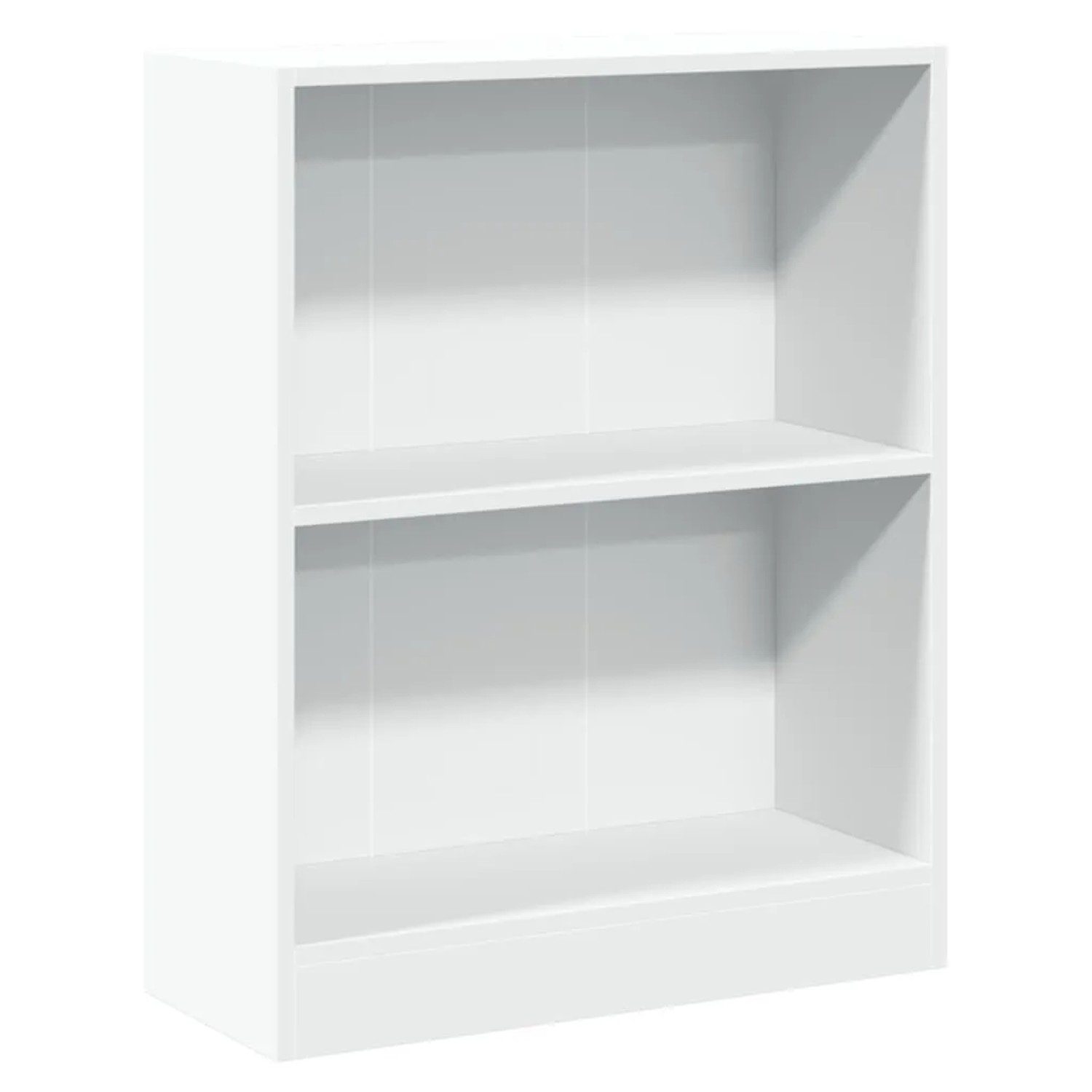 vidaXL Bücherregal Weiß 60x24x76 cm Holzwerkstoff 800855
