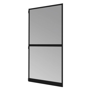 Windhager Insektenschutz-Türrahmen Expert, 120x240 cm, Anthrazit. Insektenschutz für Terrassen- und Balkontüren.