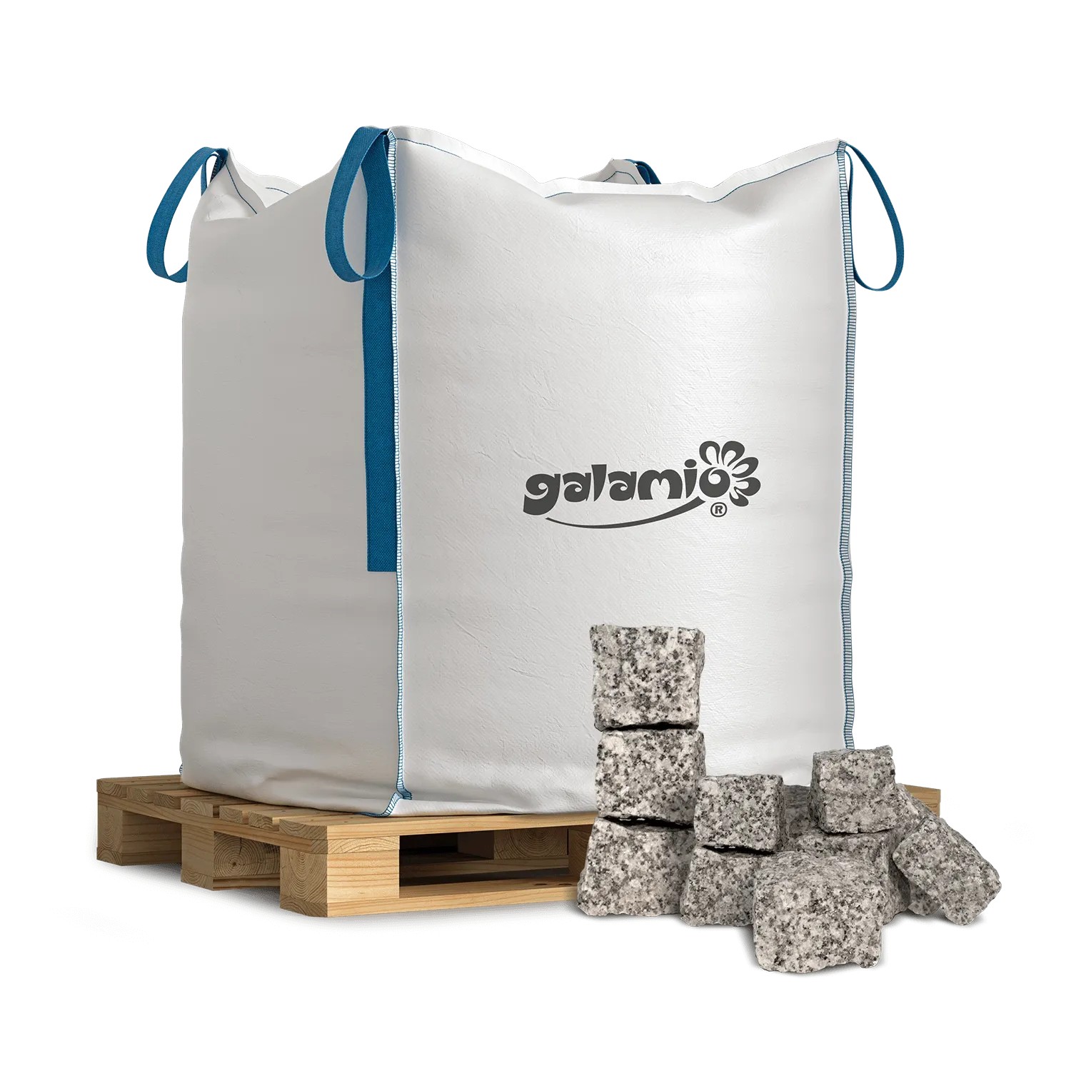 Galamio Granitpflaster 4/6 1000kg