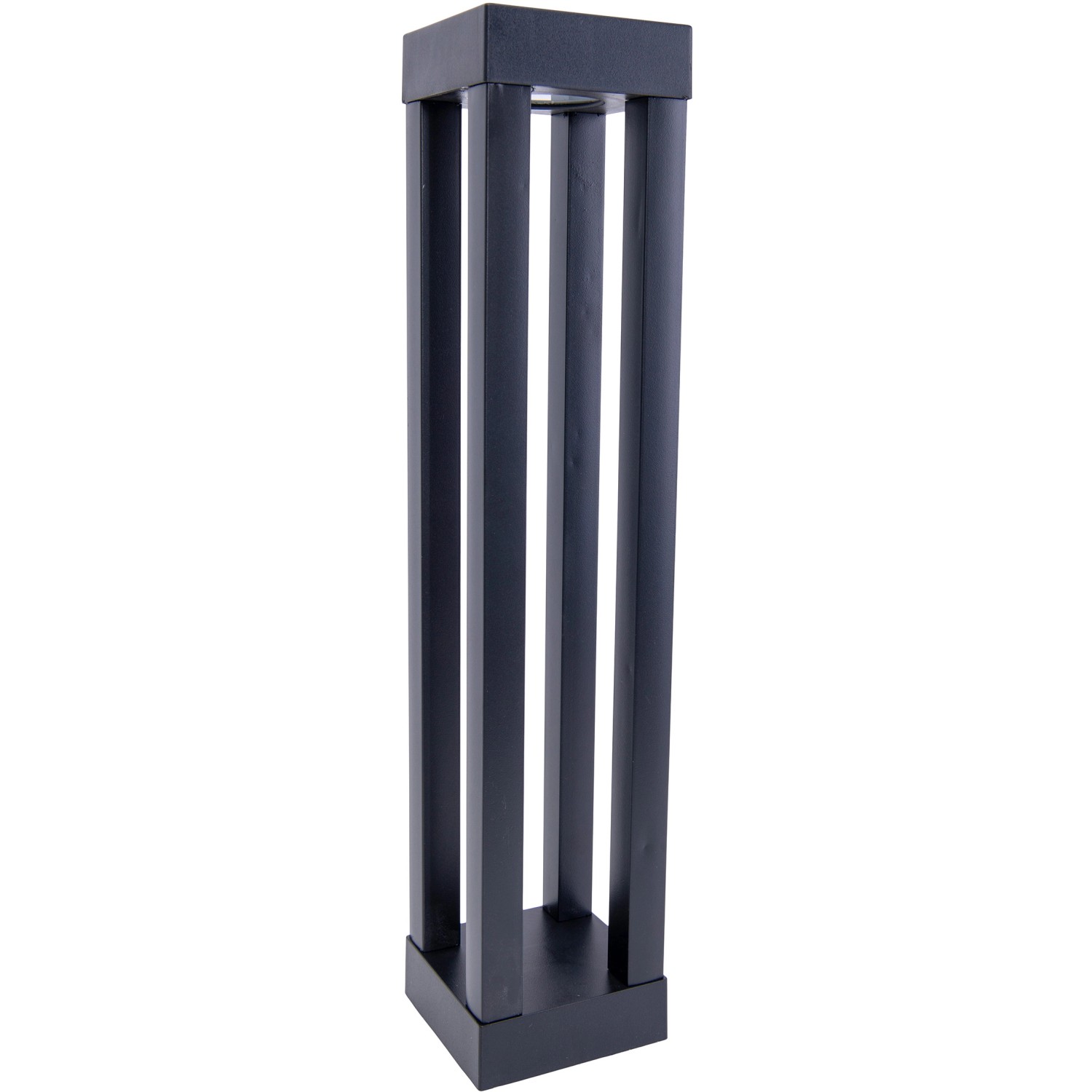 Näve LED-Solar-Erdspieß und Tischleuchte Lucius Schwarz 54,4 cm