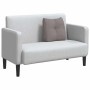 VidaXL Rückenkissen, taupe, 45x24x50cm, Stoffkissen für Sofa oder Sessel.