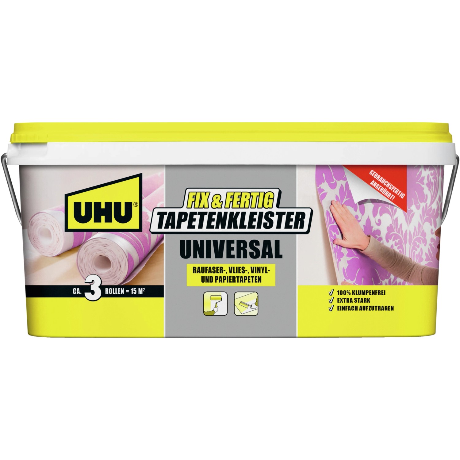 Uhu Tapetenkleister Fix & Fertig Universal 2,5 kg günstig online kaufen