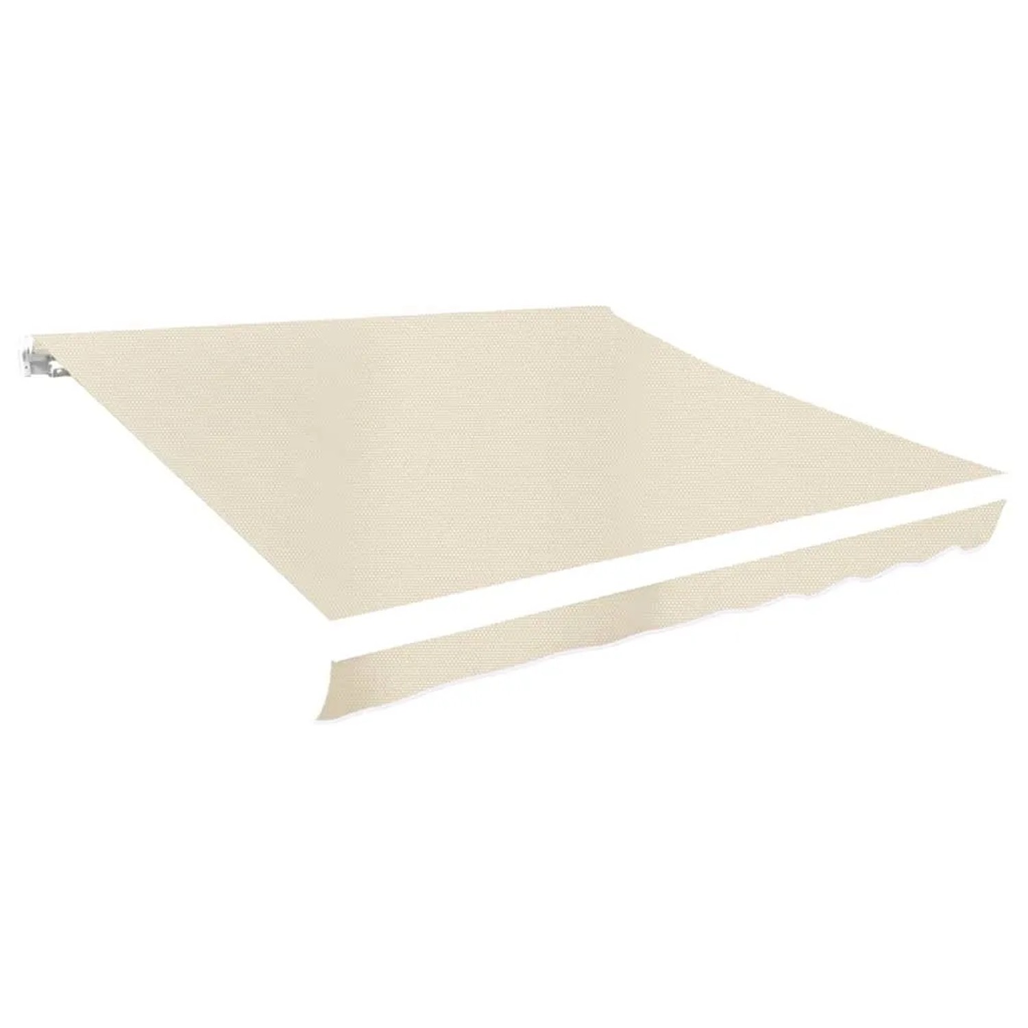 vidaXL Markisenbespannung Canvas Creme 6x3 m ohne Rahmen 141015