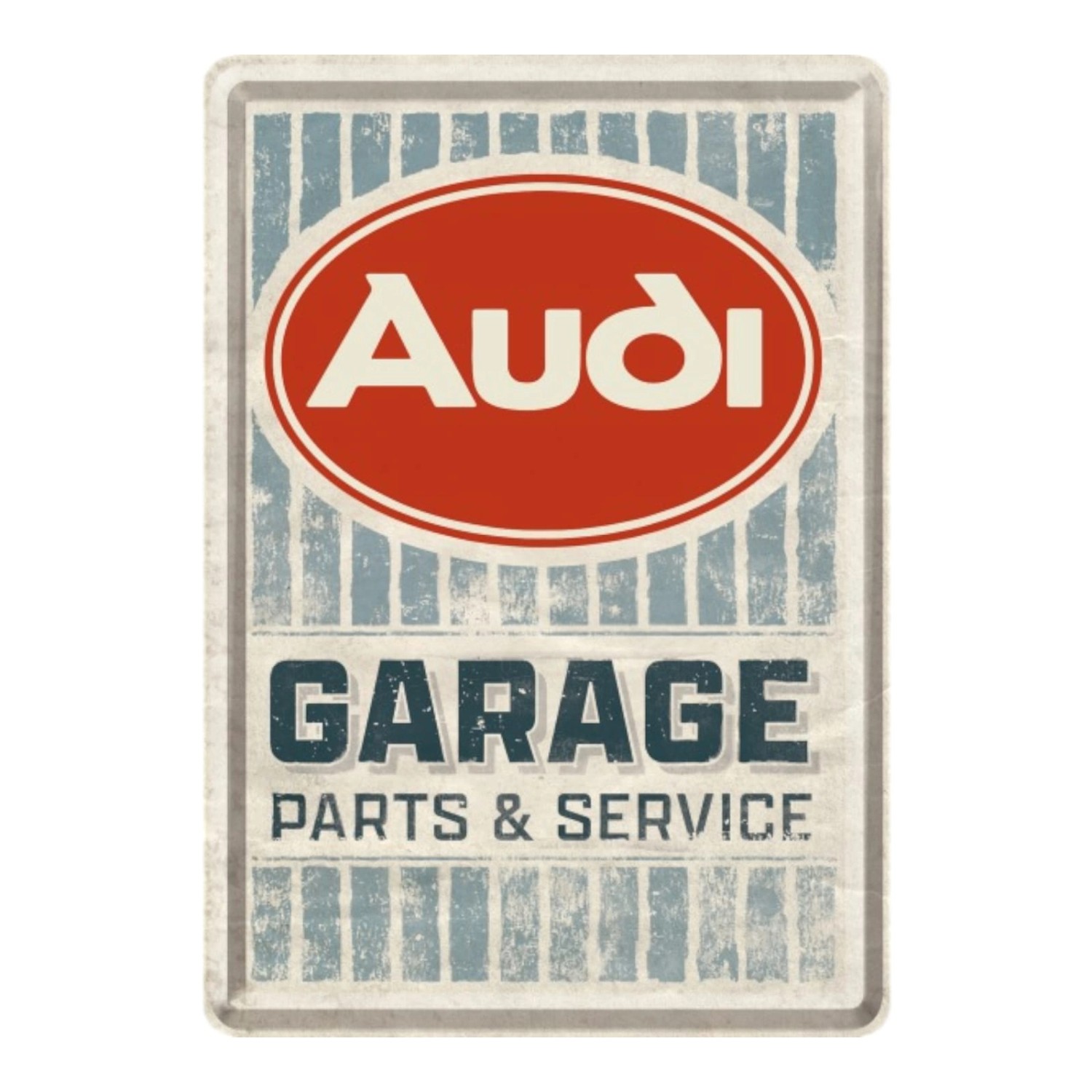 Nostalgic-Art Blechpostkarte - Audi - Garage günstig online kaufen