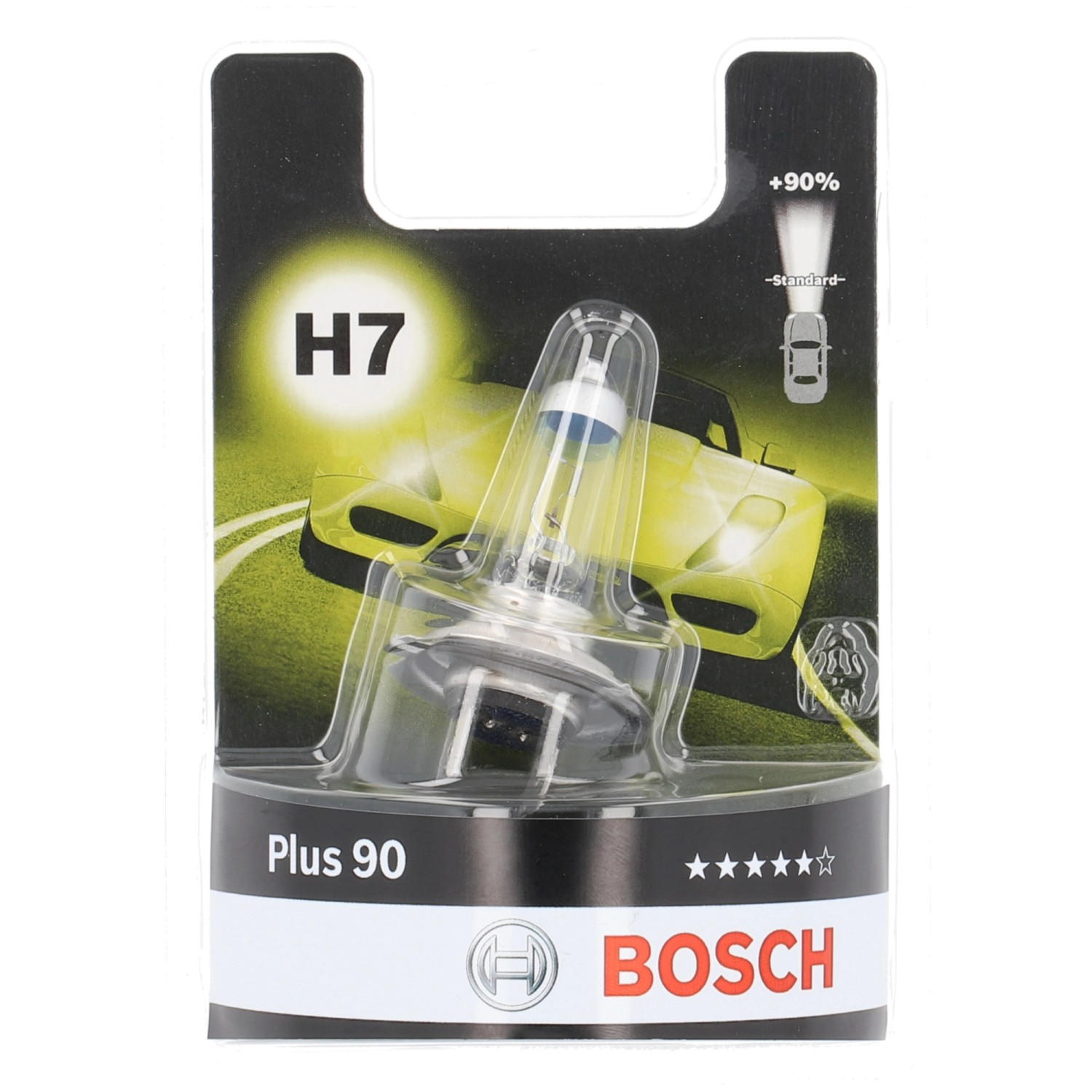 Bosch Halogen-Fahrzeuglampe GLL H7 Plus90