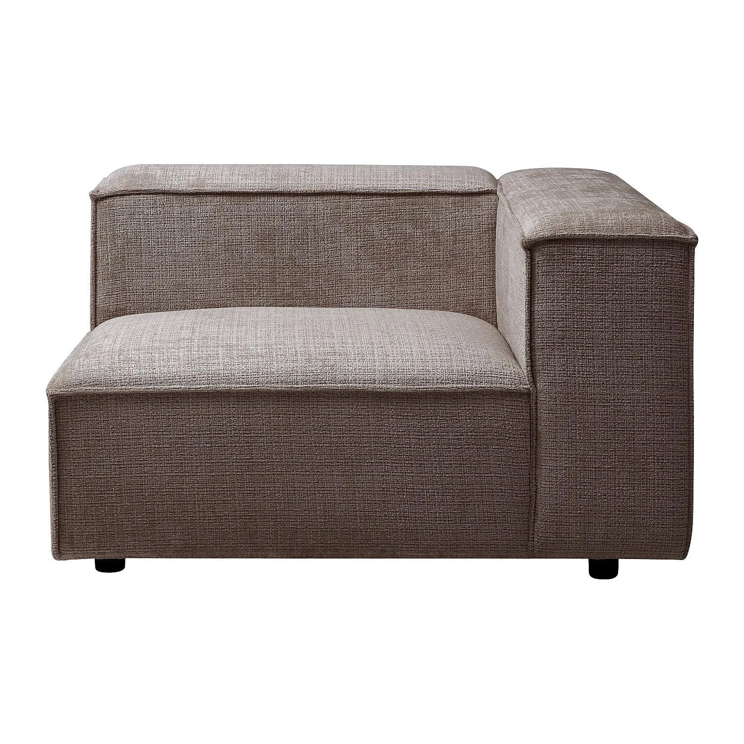 Vente-unique Sessel Mit Gerader Rückenlehne Ruzolo Taupe 121 cm