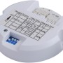 Detailansicht der Just Light LED-Deckenleuchte Skyler: Sensor und Anschlüsse.