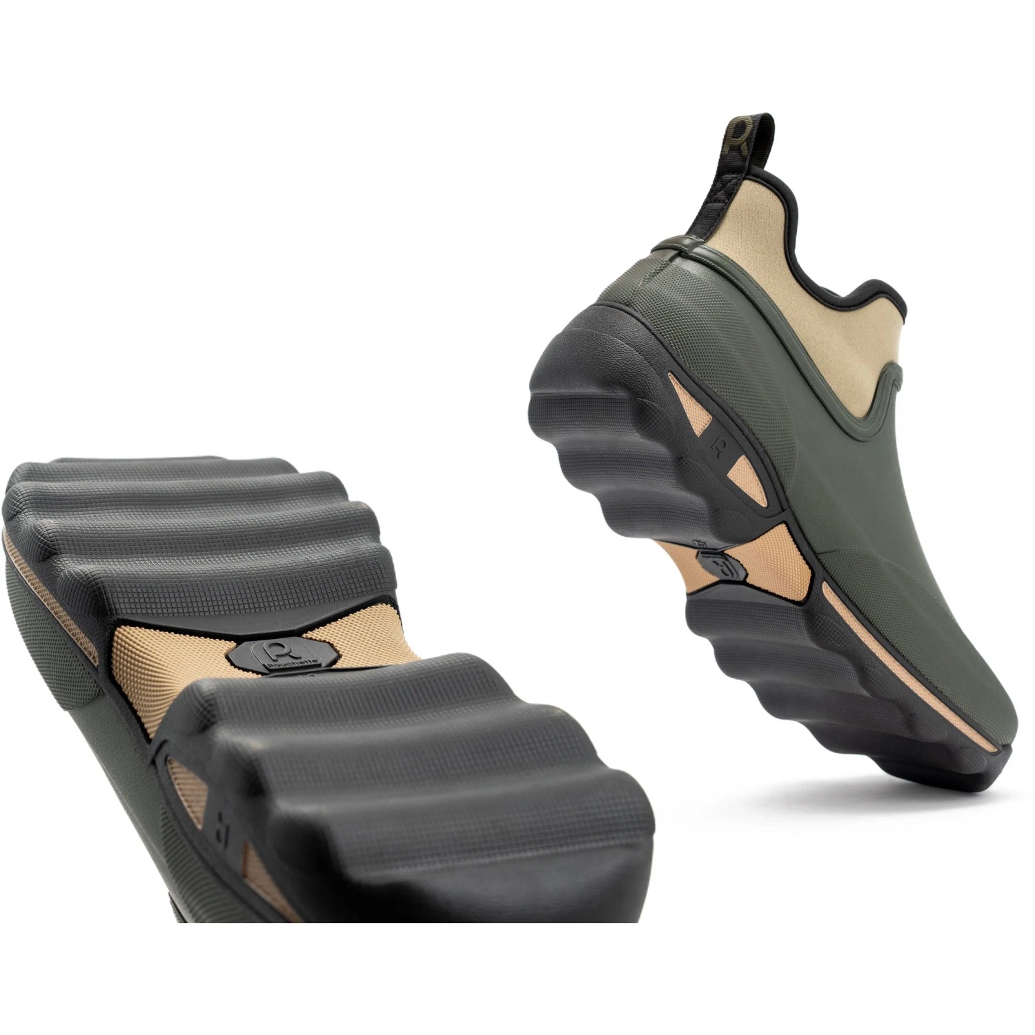 rouchette stiefelette clean,and  gr. 41 khaki