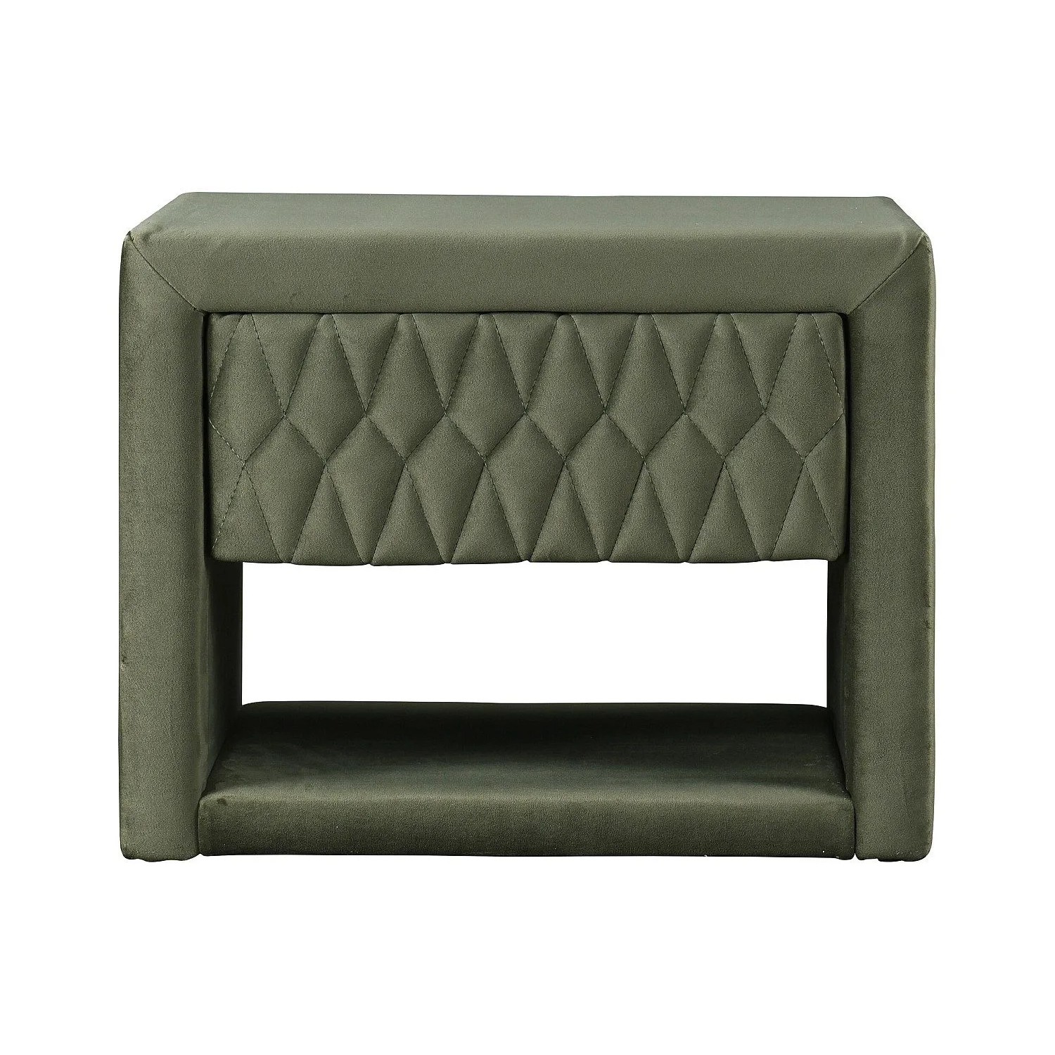 Vente-unique Nachttisch Daniele Grün 50 cm