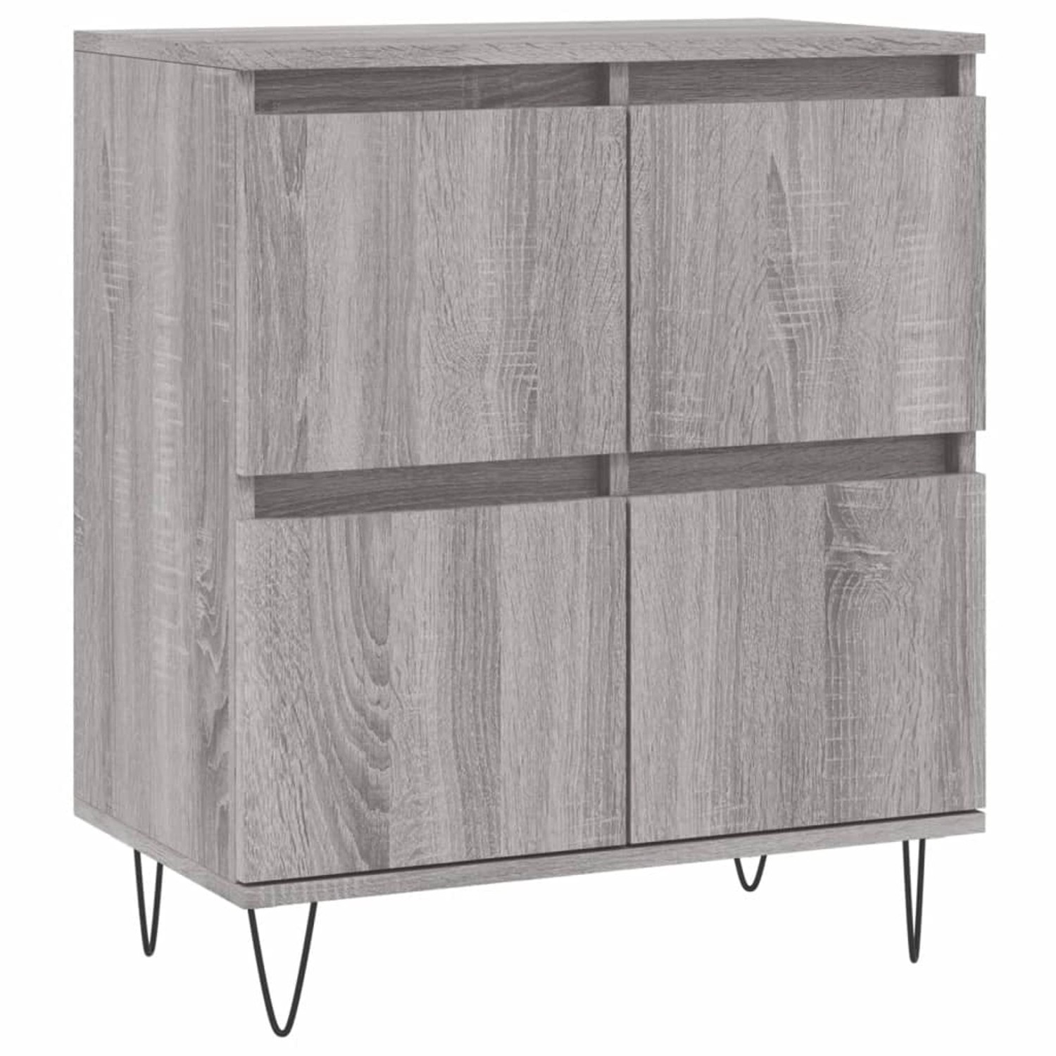 vidaXL Sideboard Grau Sonoma 60x35x70 cm Holzwerkstoff 831218 günstig online kaufen
