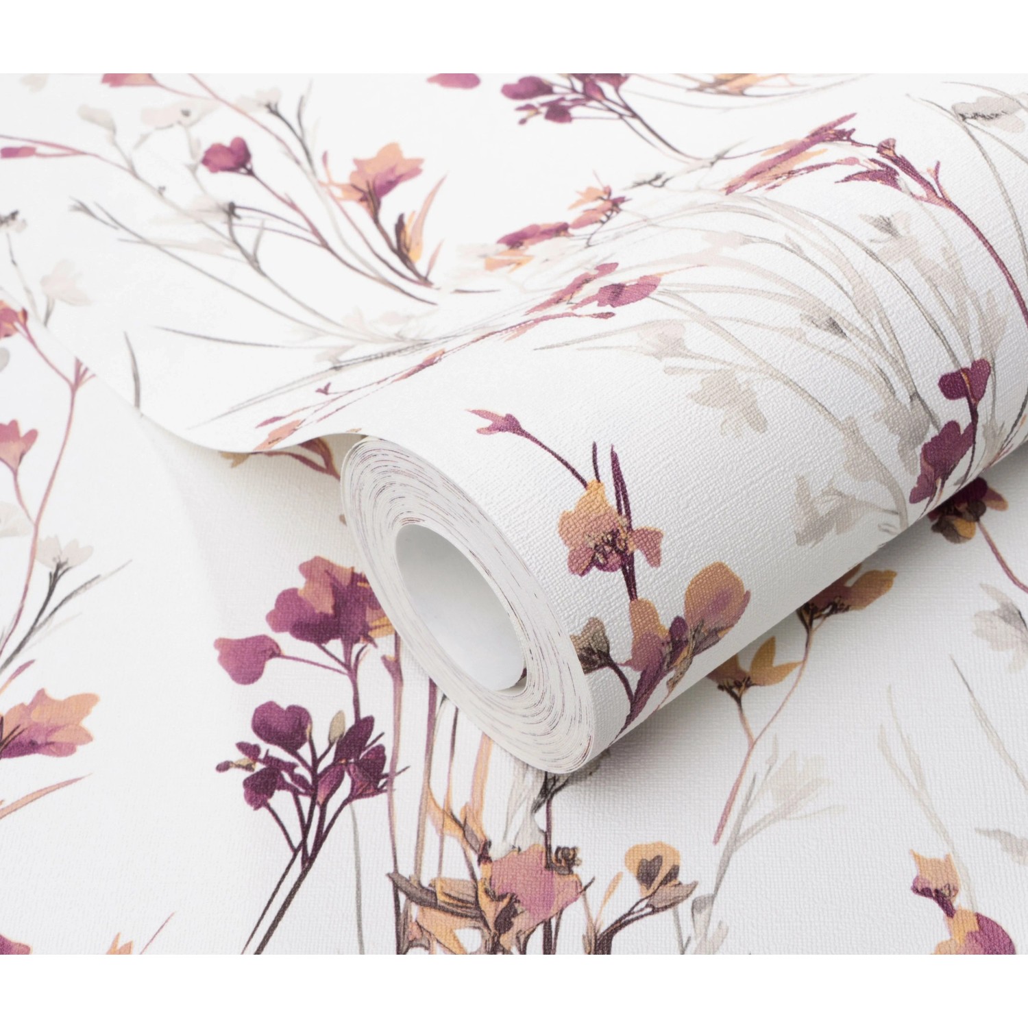 Erismann Vliestapete Forest Dreams Bright Meadow 10,05 m x 0,53 m Purpur FSC®