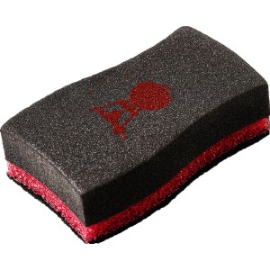 Weber Reinigungsschwamm, 2 Stück, für Grillroste und Oberflächen. Grillutensil mit zwei Seiten.