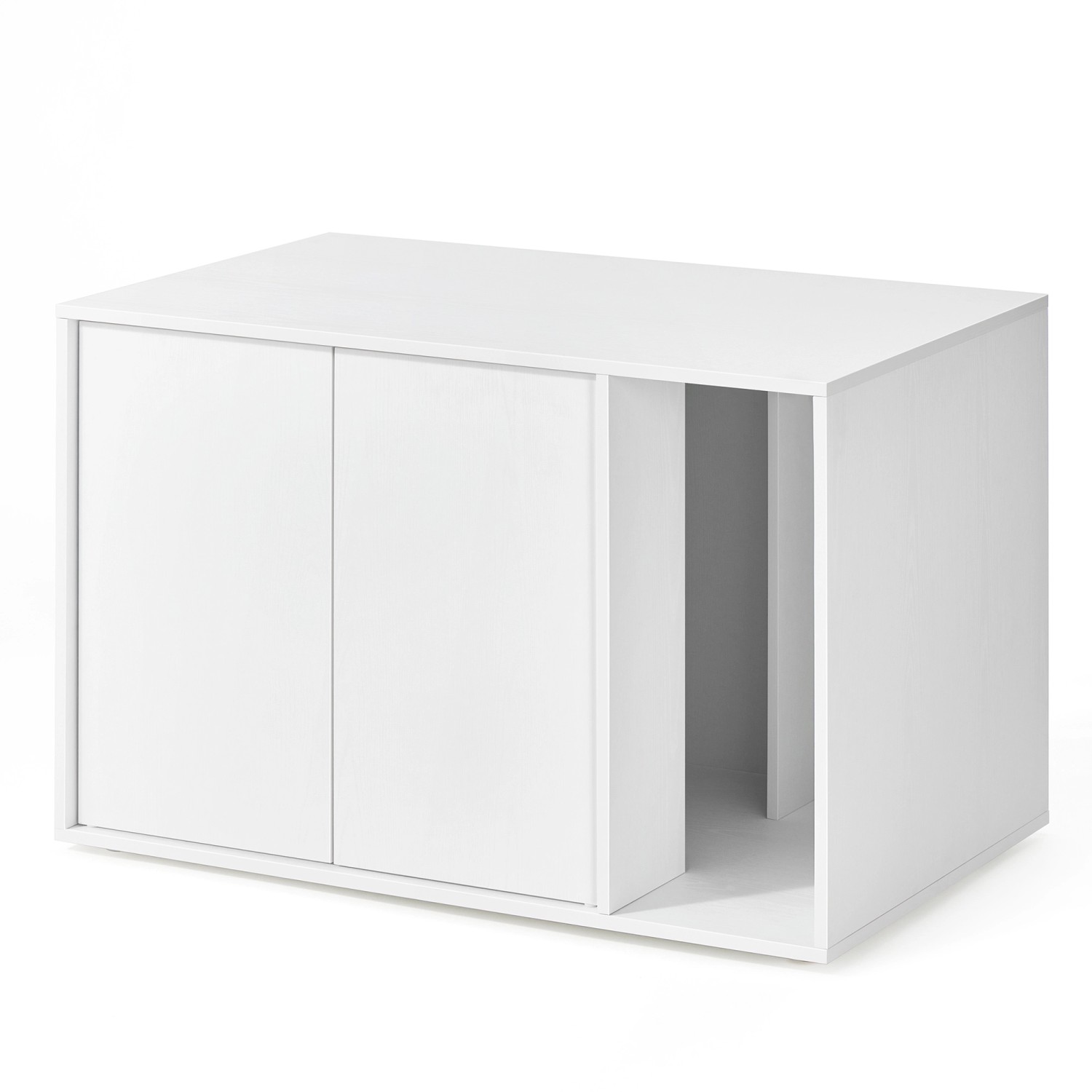 Feandrea Katzenklo-Schrank Toolless-Technologie Weiß günstig online kaufen