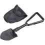LUX Klappspaten Classic aus Carbonstahl (46 cm) mit Tasche. Ideal für Camping und Garten.