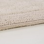 Beiger Schöner Wohnen Badteppich Bahamas mit Bordüre, 67x110 cm, aus Baumwolle.