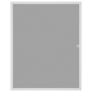 vidaXL Insektenschutz für Fenster Weiß 80x100 cm 153829