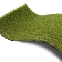 Detailaufnahme Kunstrasen Primaflor Rio, 37mm hoch, für Garten, Balkon und Terrasse.