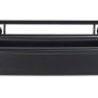 WENKO Wandablage Molinella in Schwarz, Badregal zur Wandmontage.