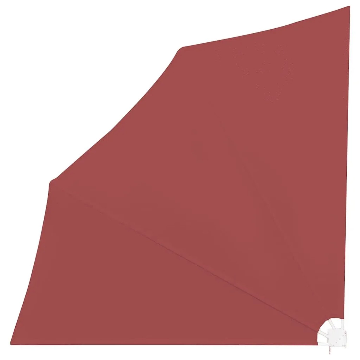 vidaXL Faltbarer Balkonfächer Terracotta-Rot 140×140 cm 41581