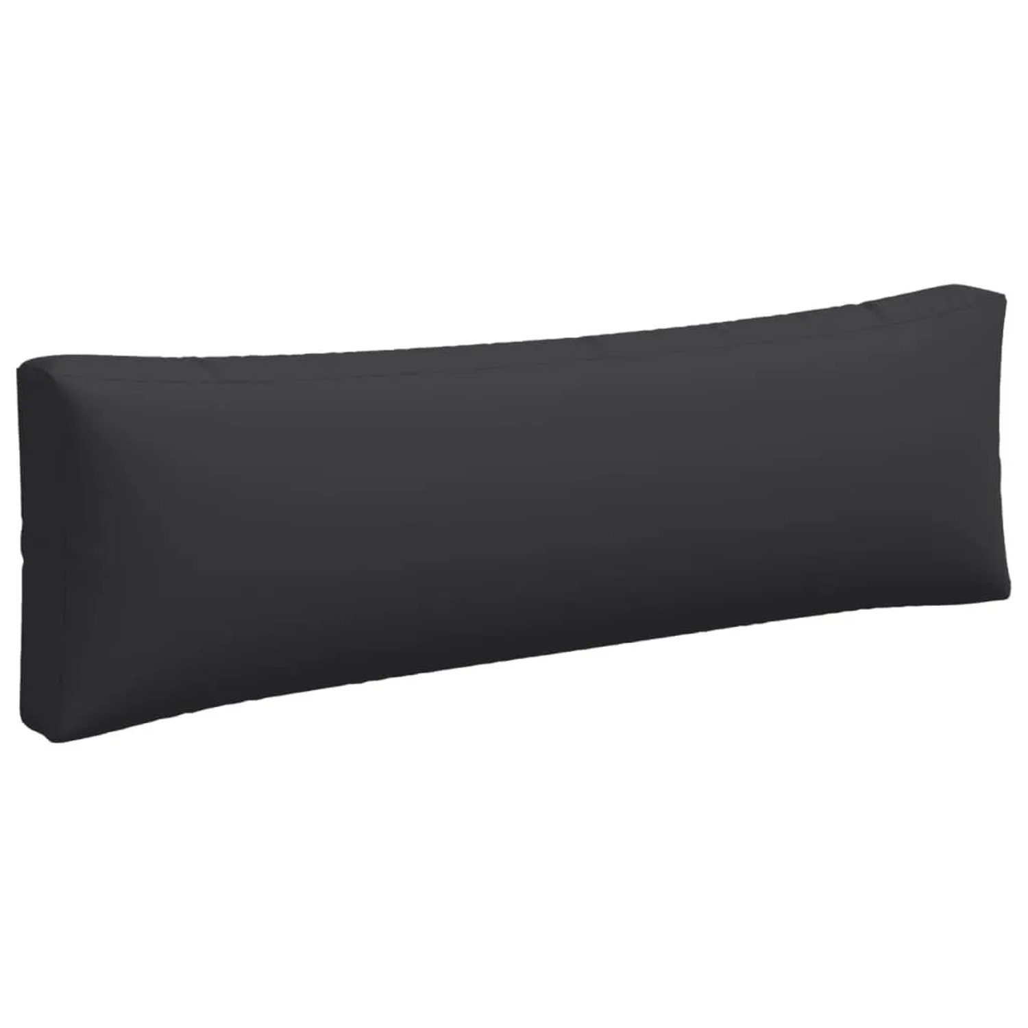 Schwarzes vidaXL Palettenkissen, 95x30cm, Stoff, für Palettenmöbel & Gartenstuhl.