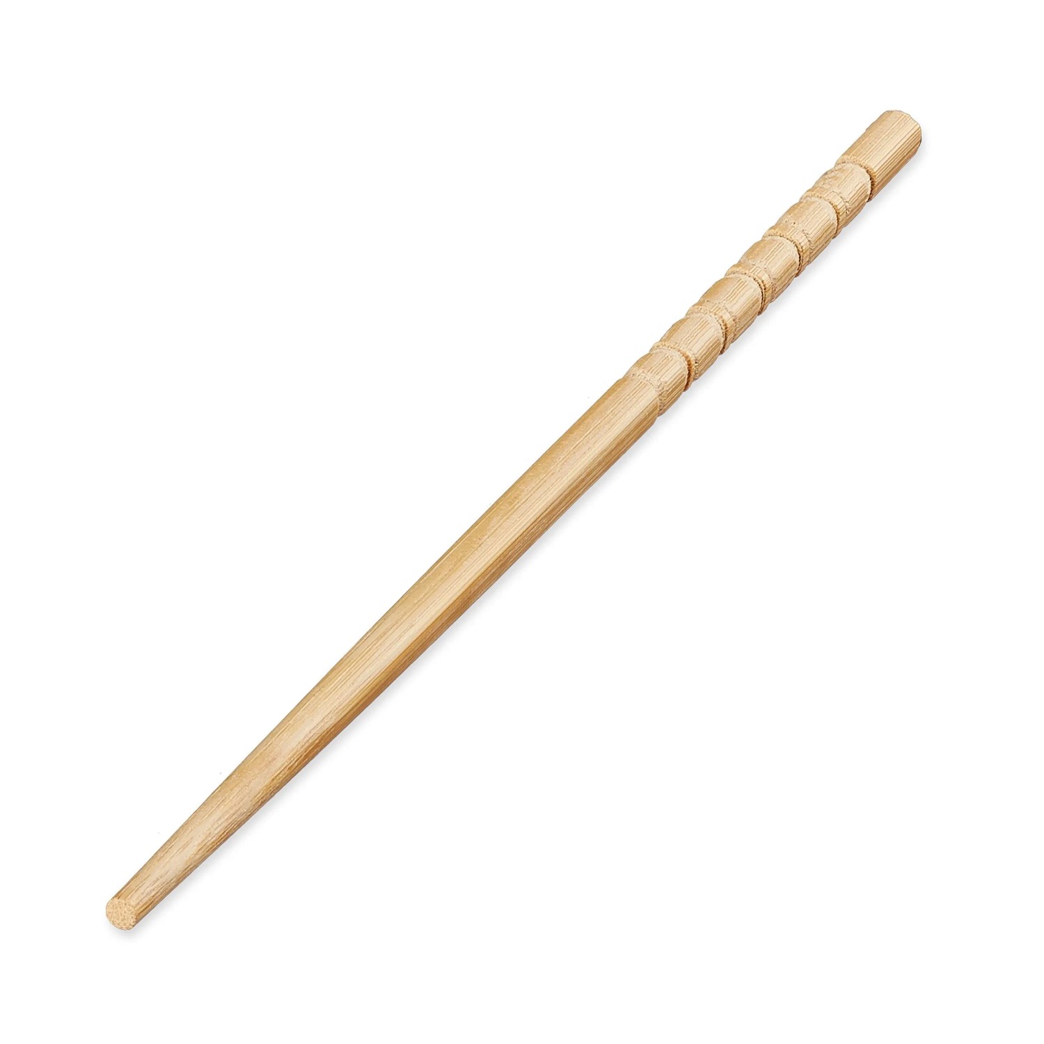 Relaxdays Essstäbchen Bambus Natur Rutschfest Wiederverwendbar 24 cm