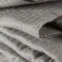 Graue Packdecke Premium 150x200 cm, ideal für Umzug und Schutz vor Beschädigungen.