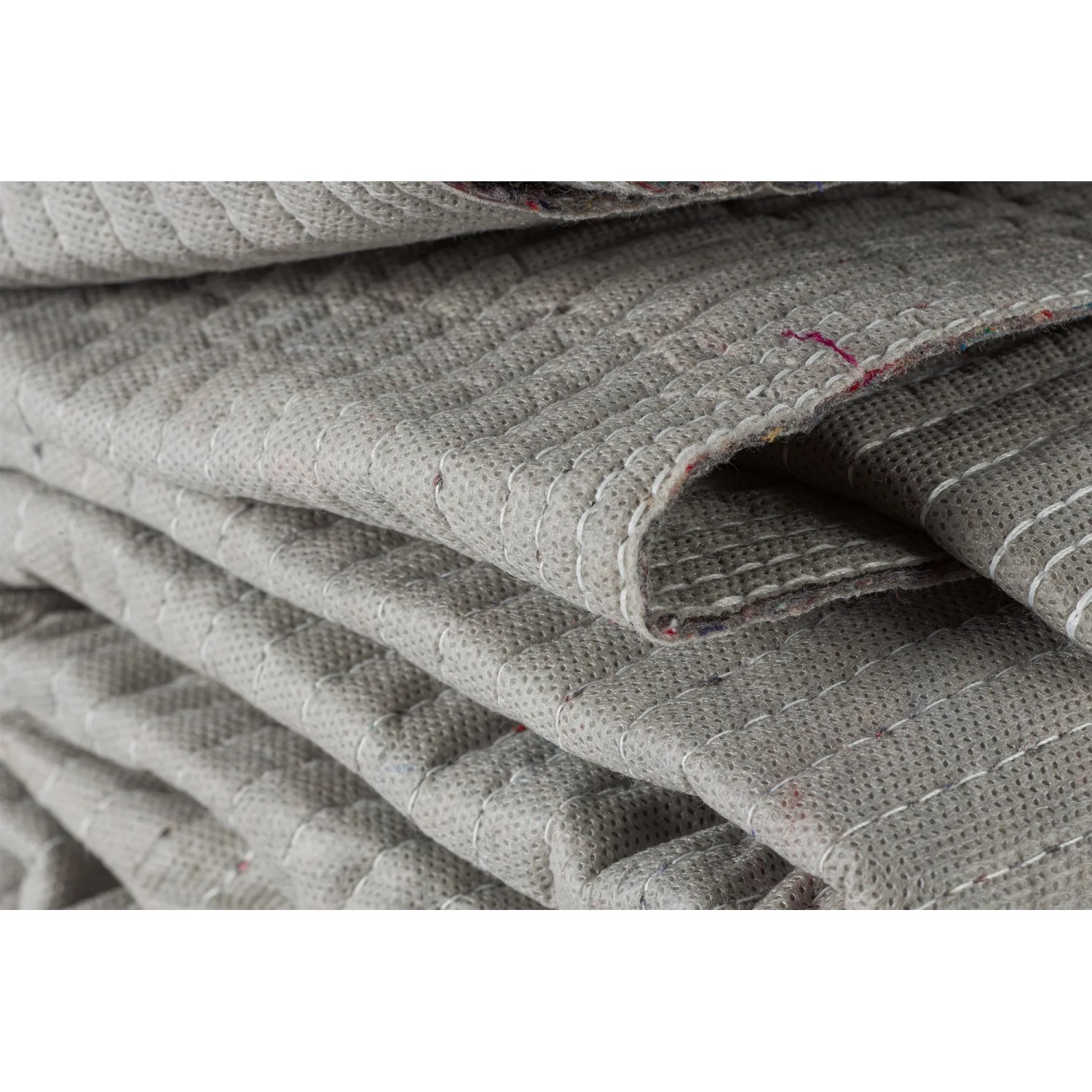 Graue Packdecke Premium 150x200 cm, ideal für Umzug und Schutz vor Beschädigungen.
