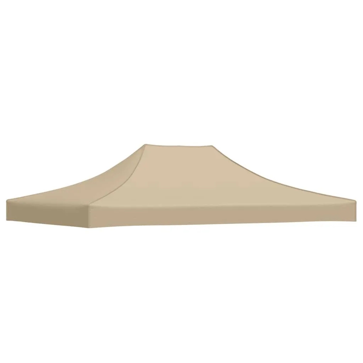 vidaXL Partyzelt-Dach 4,5x3 m Beige 270 g/m² 315366