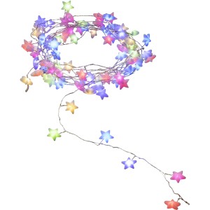Konstsmide LED Sternenlichterkette mit 90 bunten Dioden für stimmungsvolle Innenbeleuchtung.