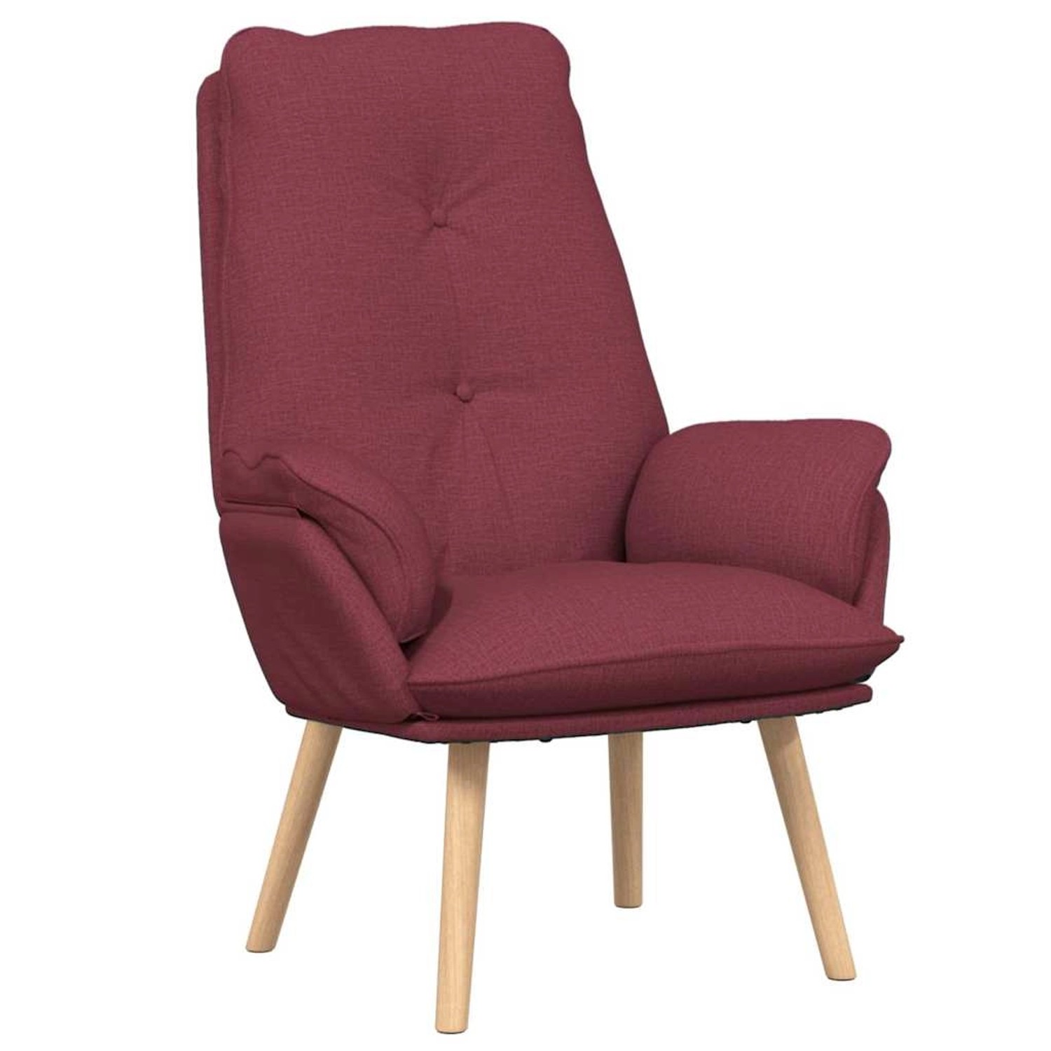 vidaXL Relaxsessel Weinrot 69 x 74 x 93 cm Stoff 42001853 günstig online kaufen